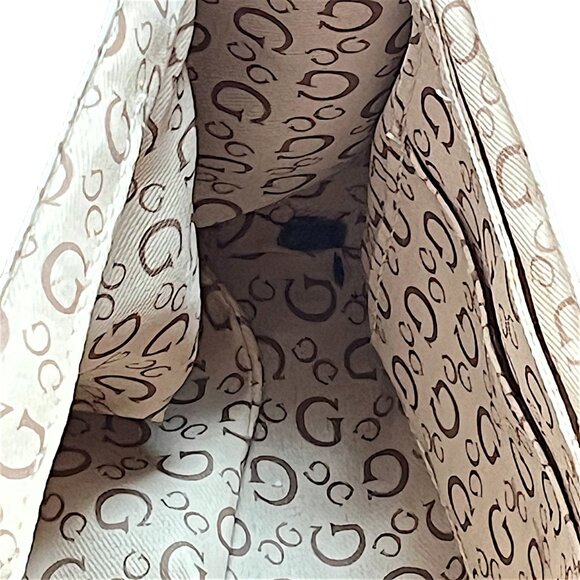 Guess Green Los Angeles Crossbody/Shoulder Straps Satchel Bag - Picture 10 of 12